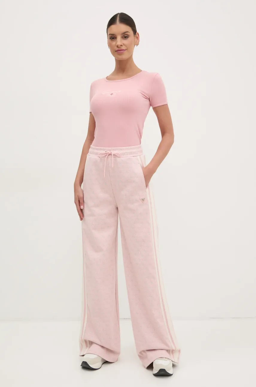 Футболка Guess SUZANNE женская цвет розовый V5RP00 KBCO2 Футболка Guess SUZANNE женская цвет розовый V5RP00 KBCO2