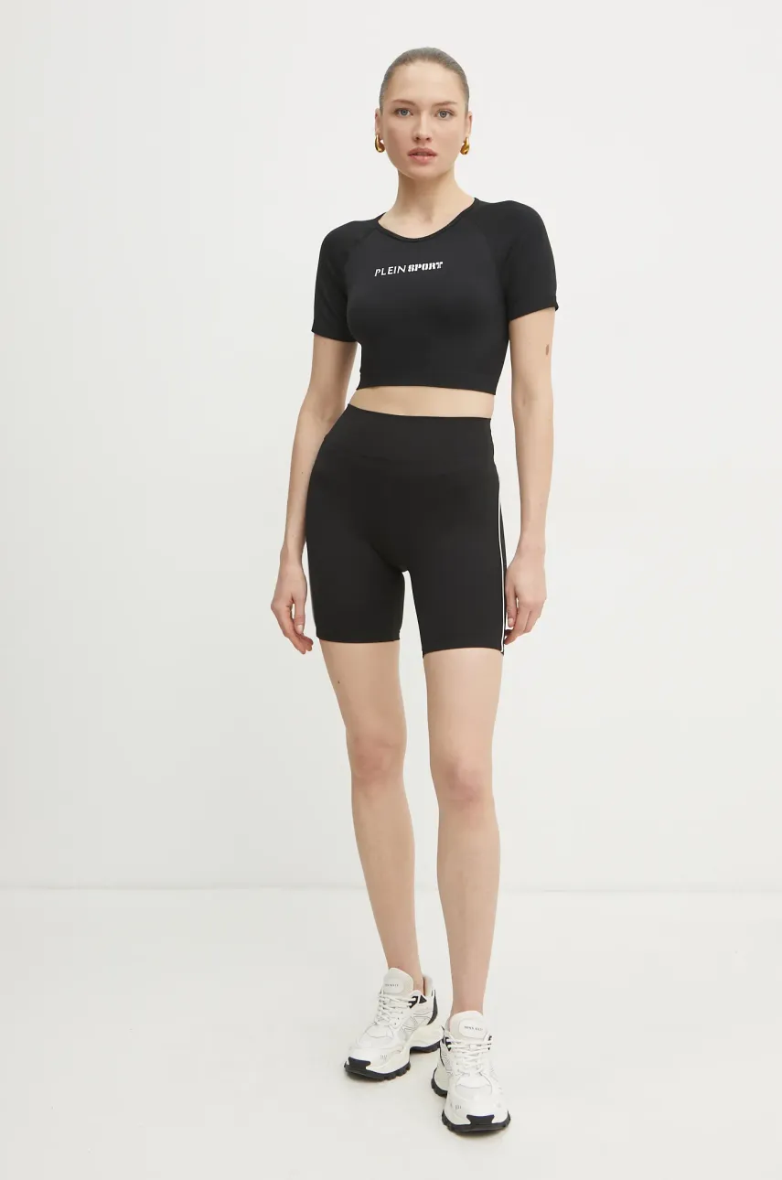 Футболка PLEIN SPORT женская цвет чёрный SAEC WTK3566 STE003N Футболка PLEIN SPORT женская цвет чёрный SAEC WTK3566 STE003N