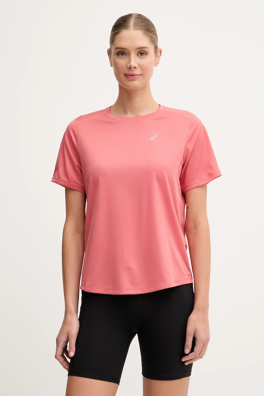 Asics tricou de alergare Core culoarea portocaliu, 2012D170