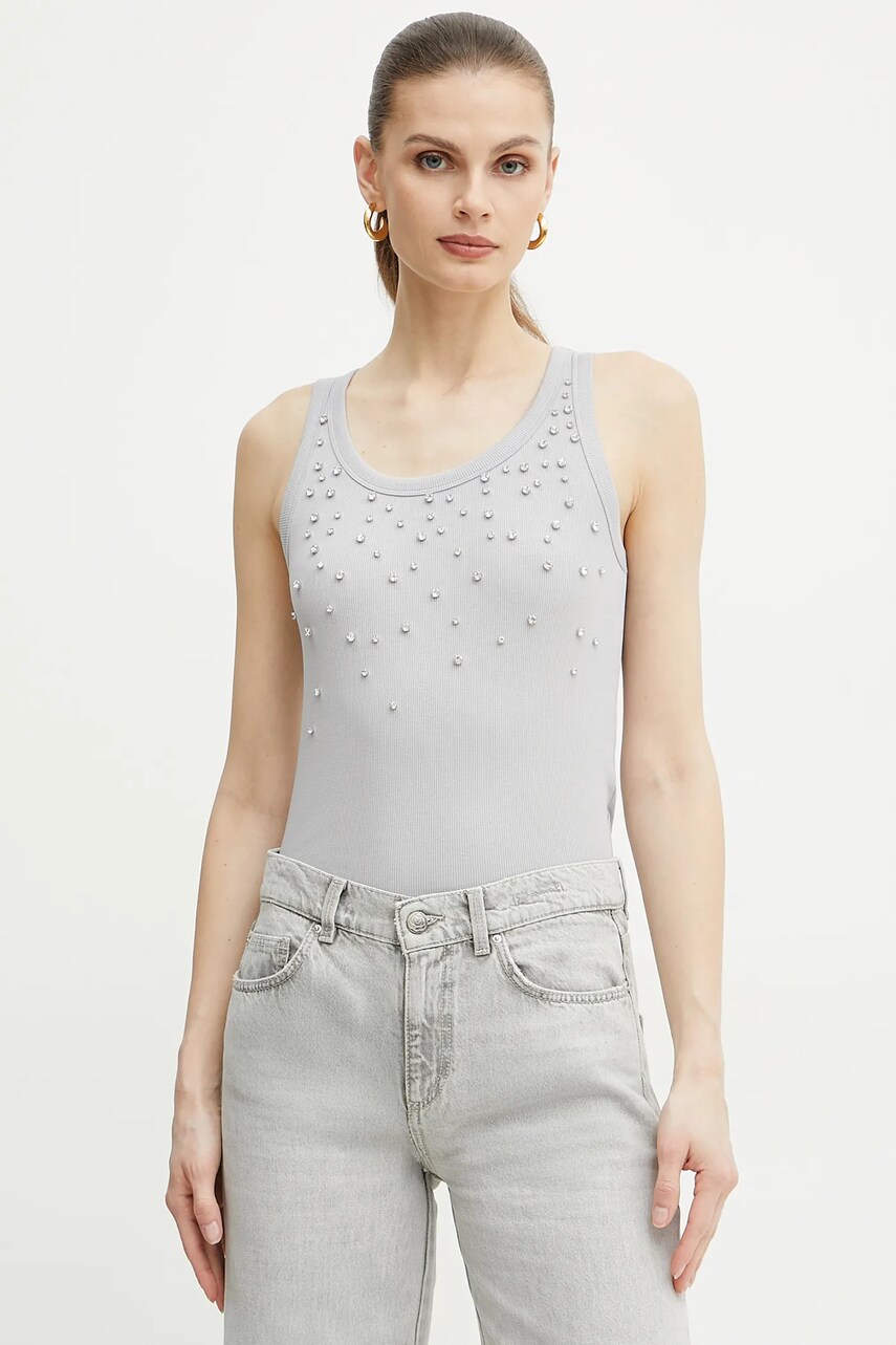 Marella top MINORCA1 culoarea gri, 2513941154200