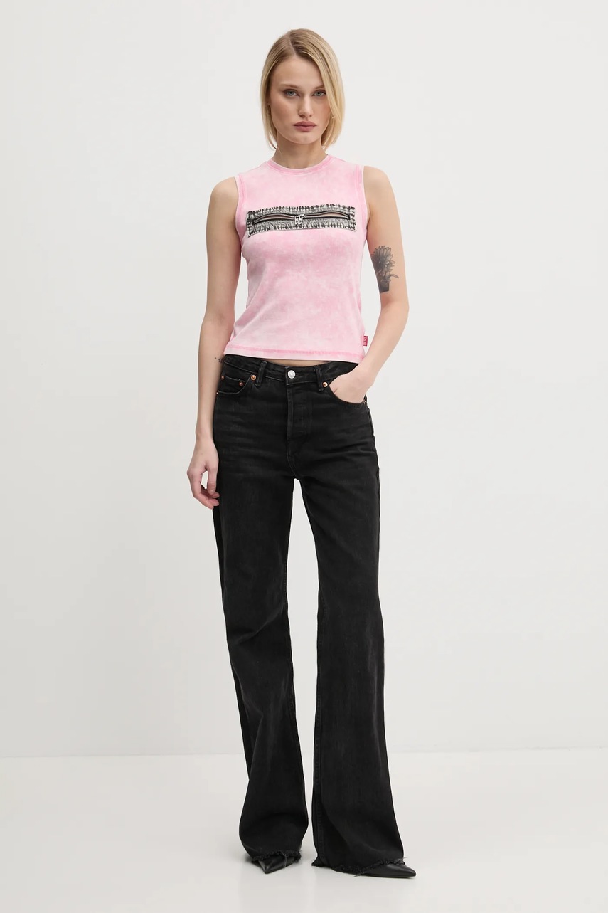 Top Diesel T-ARTED χρώμα: ροζ, A16623.0AKBU φωτογραφία