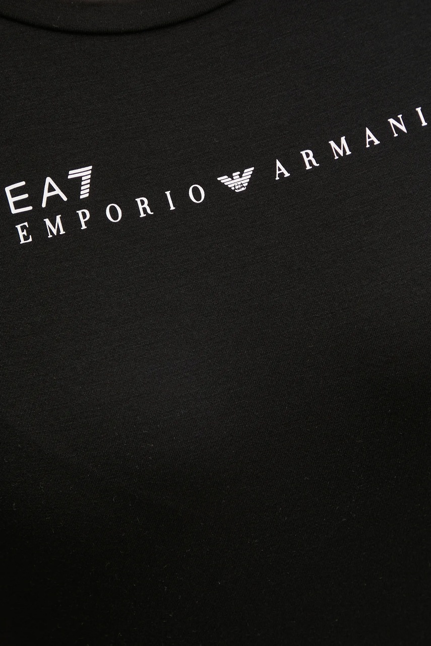 Футболка EA7 Emporio Armani жіноча колір чорний AF12945.7W000274 