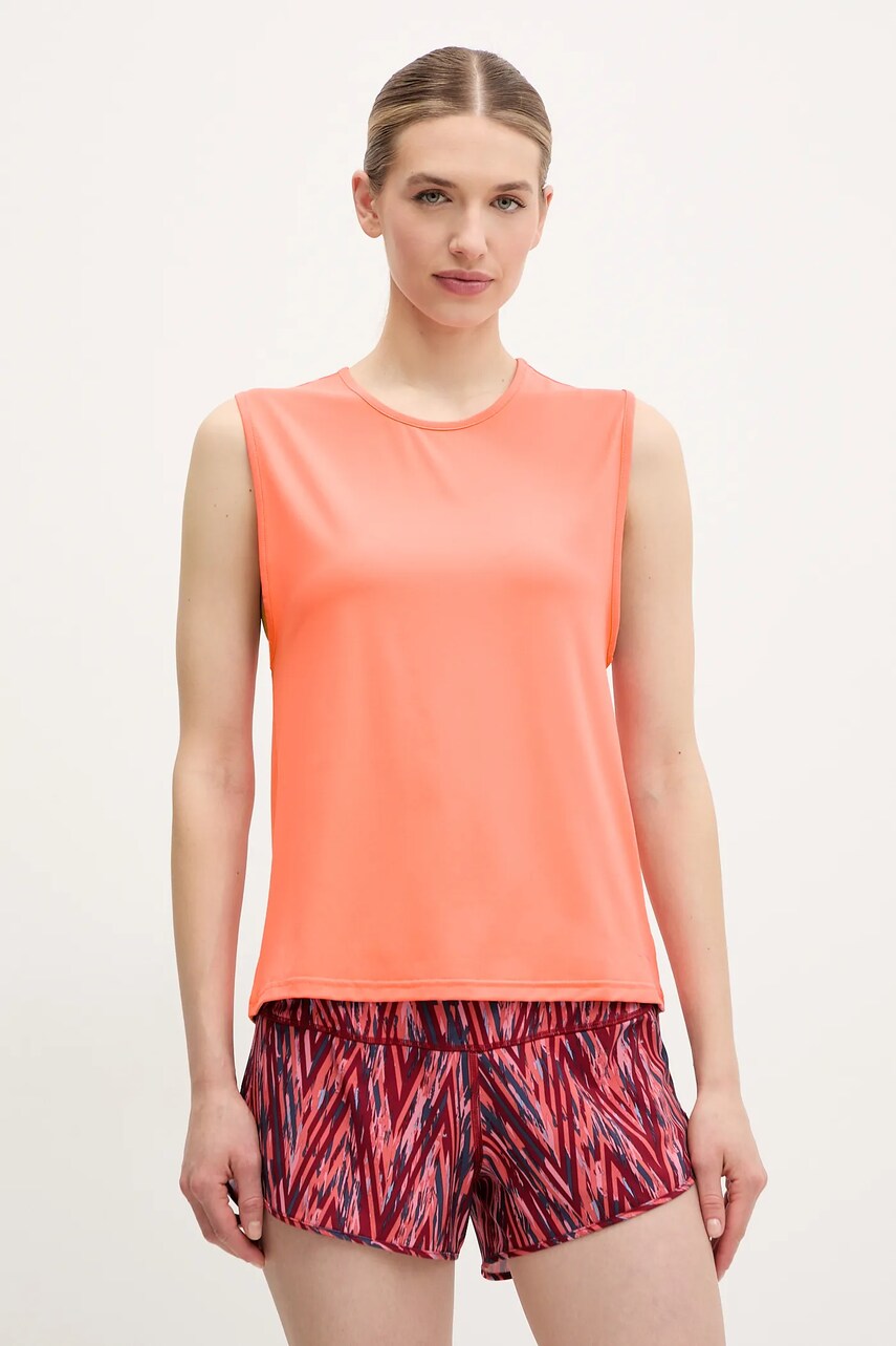 Columbia top sport Chill River Tank femei, culoarea portocaliu, 2118181