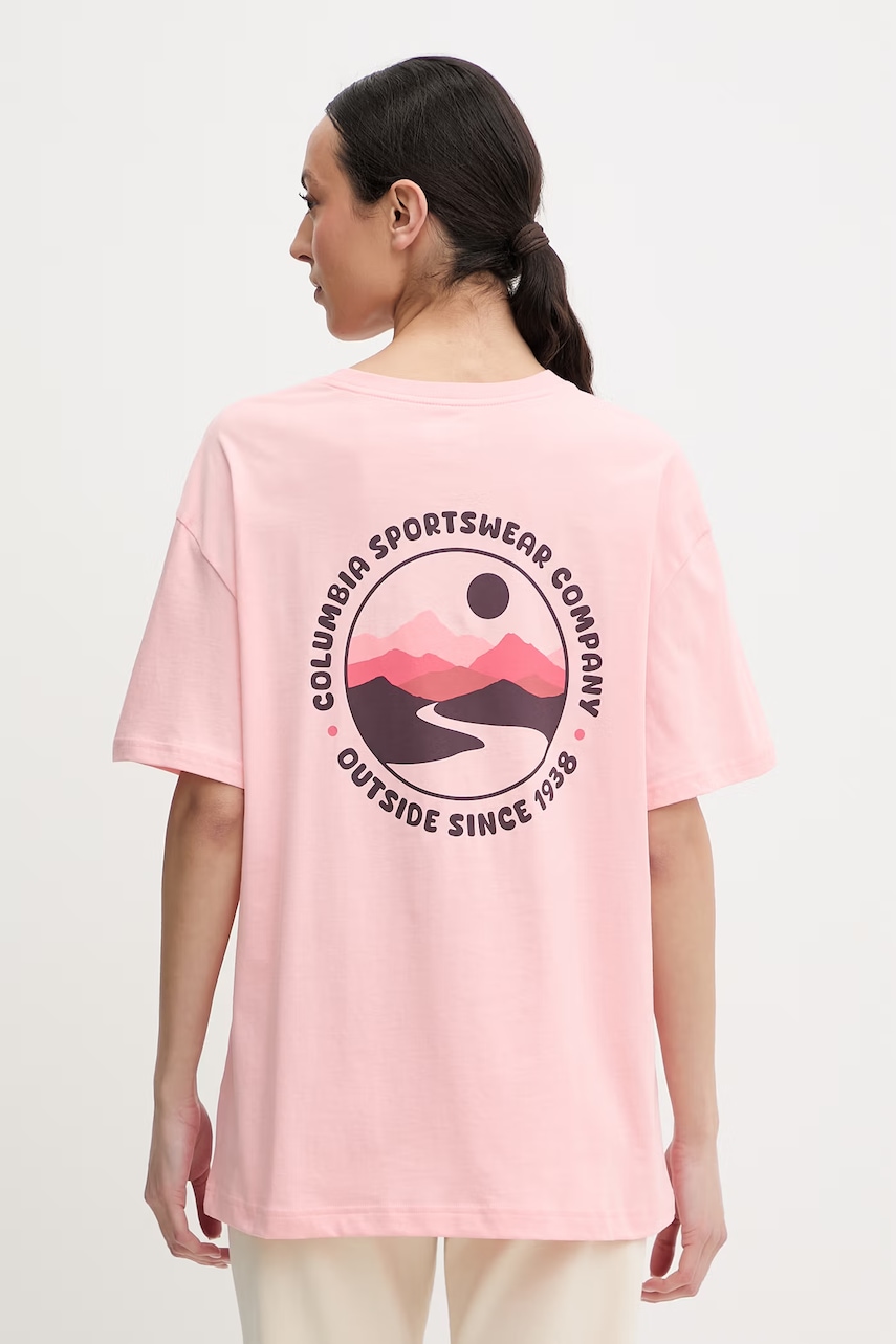 Columbia tricou din bumbac Rolling Bend