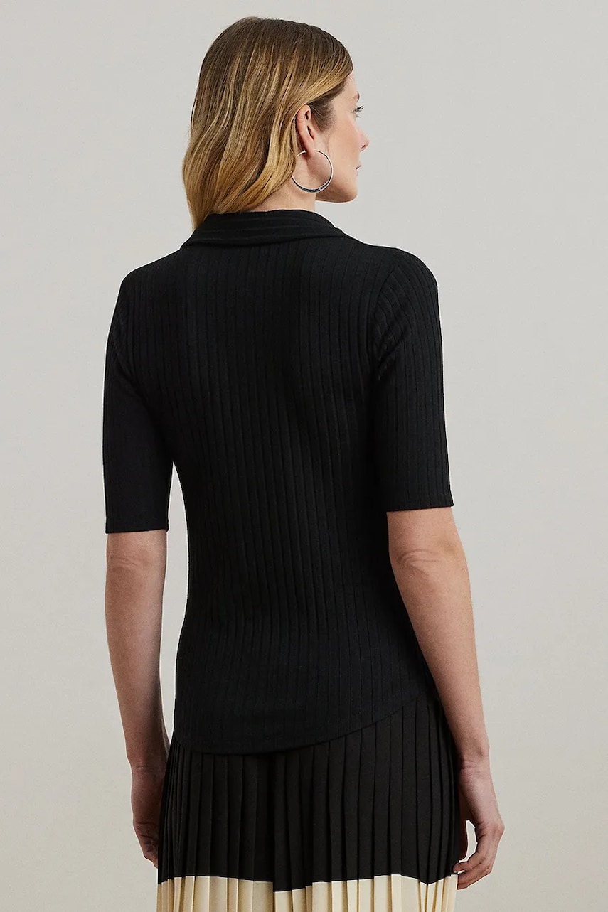 Футболка Lauren Ralph Lauren цвет чёрный 200963914 Футболка Lauren Ralph Lauren цвет чёрный 200963914