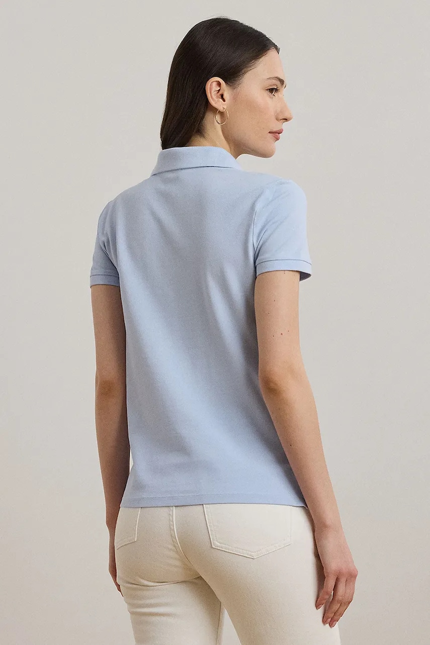 Хлопковое поло Lauren Ralph Lauren 200966129 Хлопковое поло Lauren Ralph Lauren 200966129