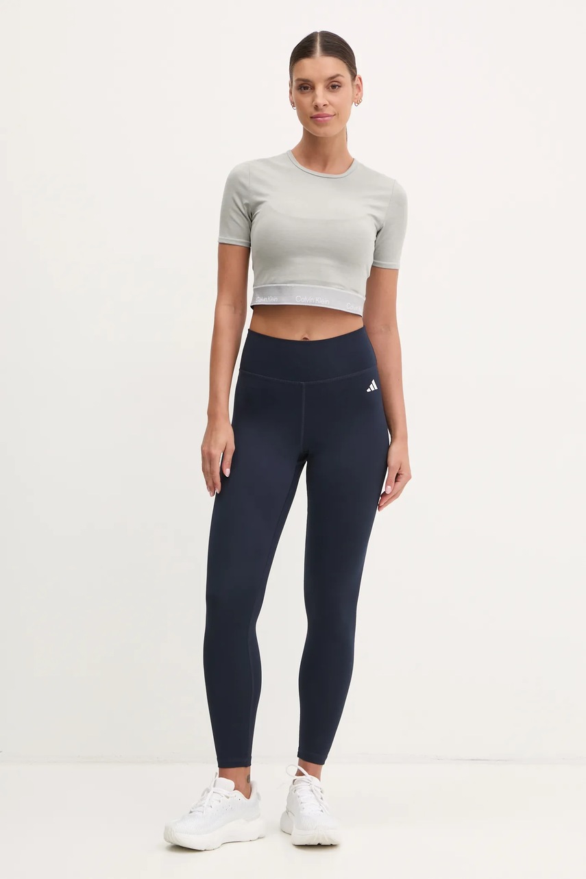 Футболка для тренинга Calvin Klein Performance цвет серый LVGWS5K144 Футболка для тренинга Calvin Klein Performance цвет серый LVGWS5K144