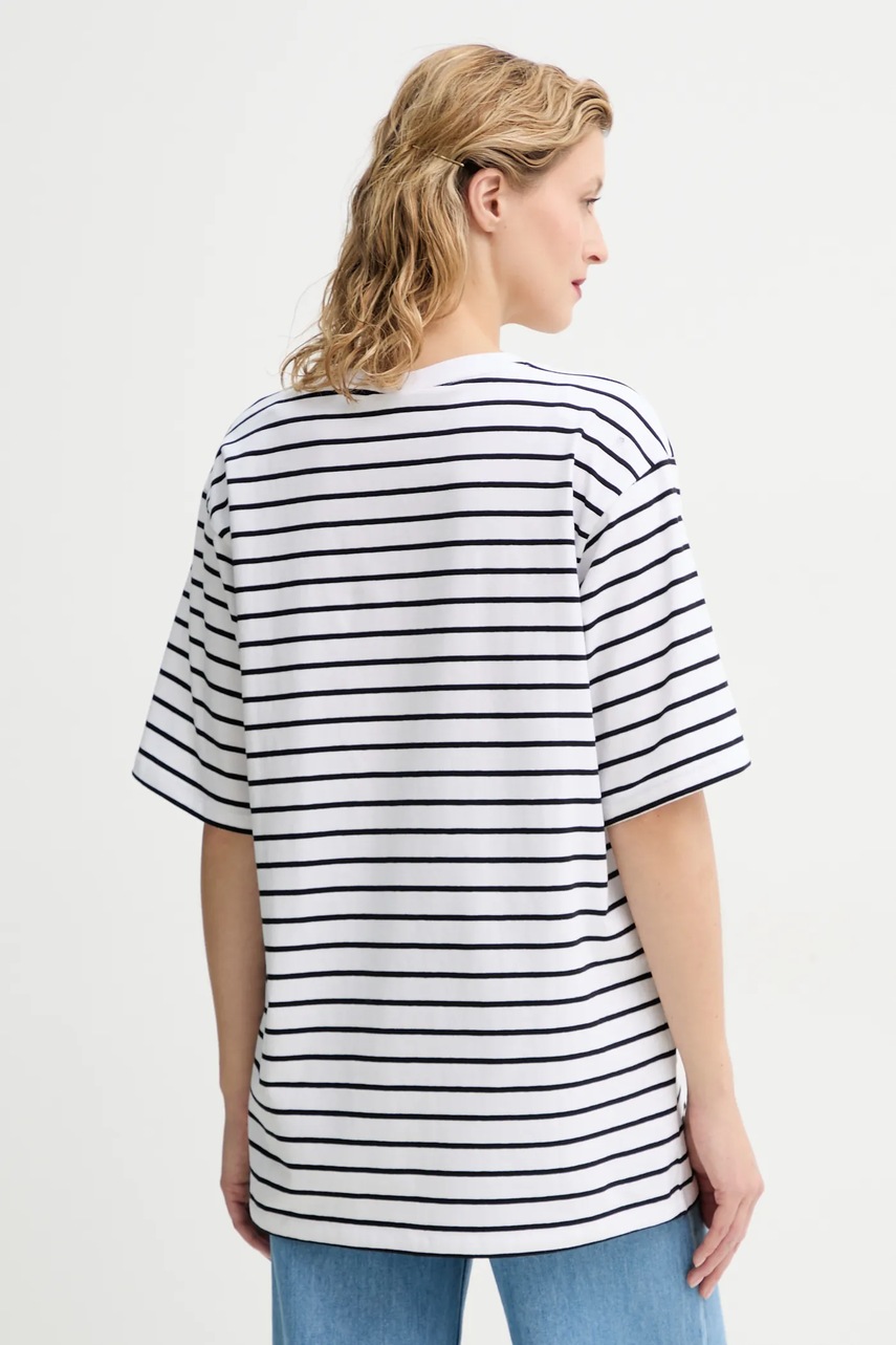 Μπλουζάκι Gestuz χρώμα: άσπρο, 10909343 φωτογραφία