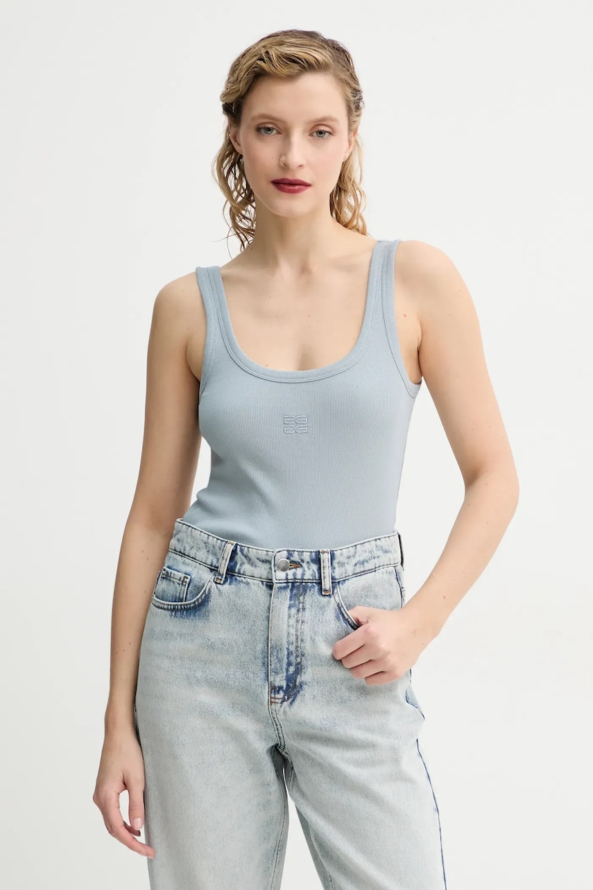 Gestuz top culoarea gri, 10910067