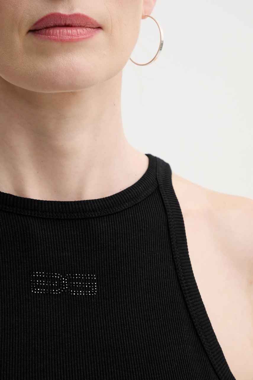 Top Gestuz χρώμα: μαύρο, 10910297 φωτογραφία