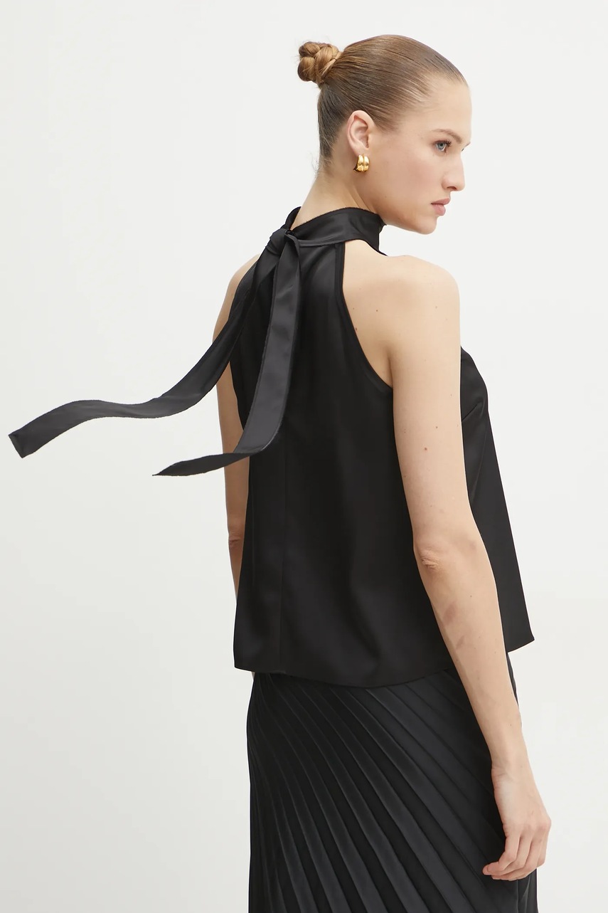 MAX&Co. top culoarea negru, uni, 2516161011200