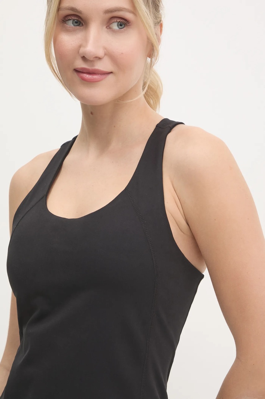 Top Dkny χρώμα: μαύρο, DP5T1131 φωτογραφία