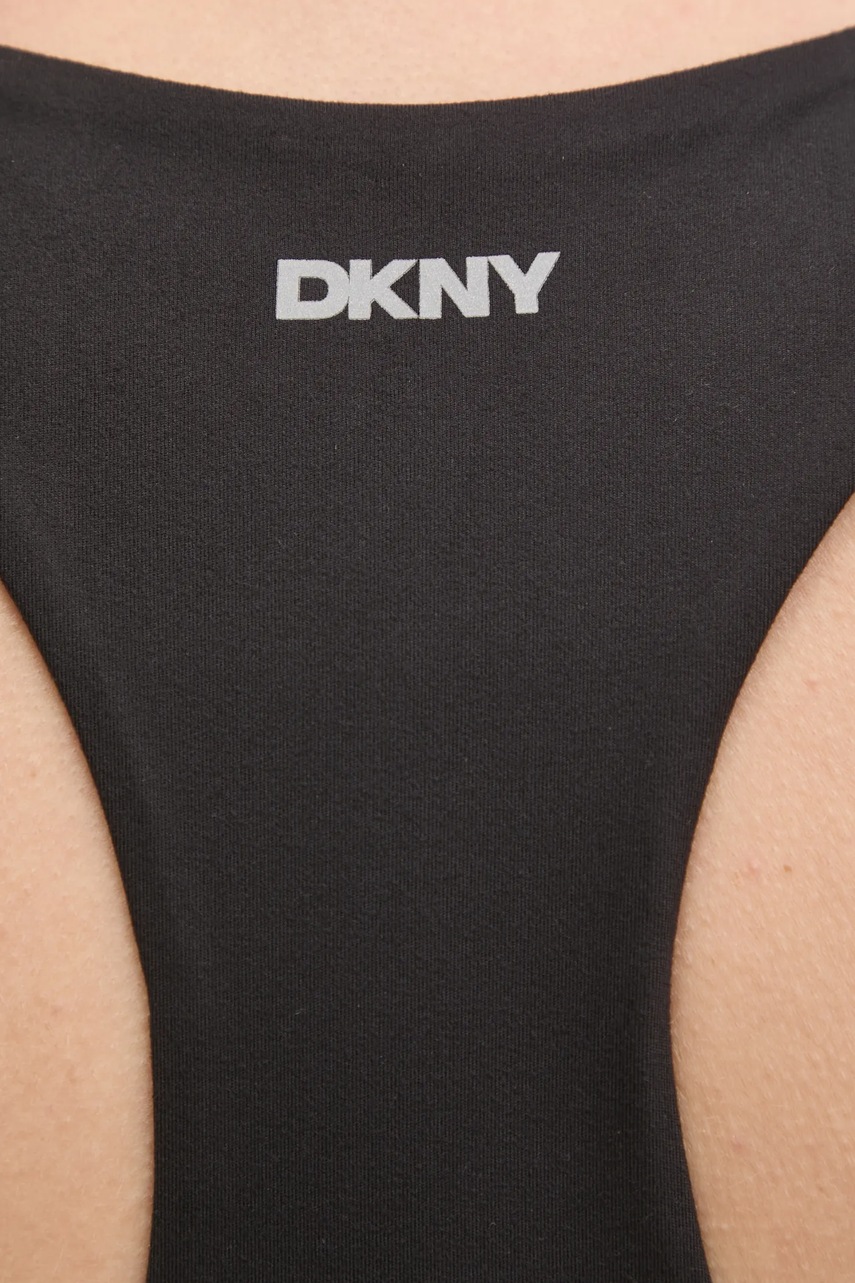 Top Dkny χρώμα: μαύρο, DP5T1131 φωτογραφία