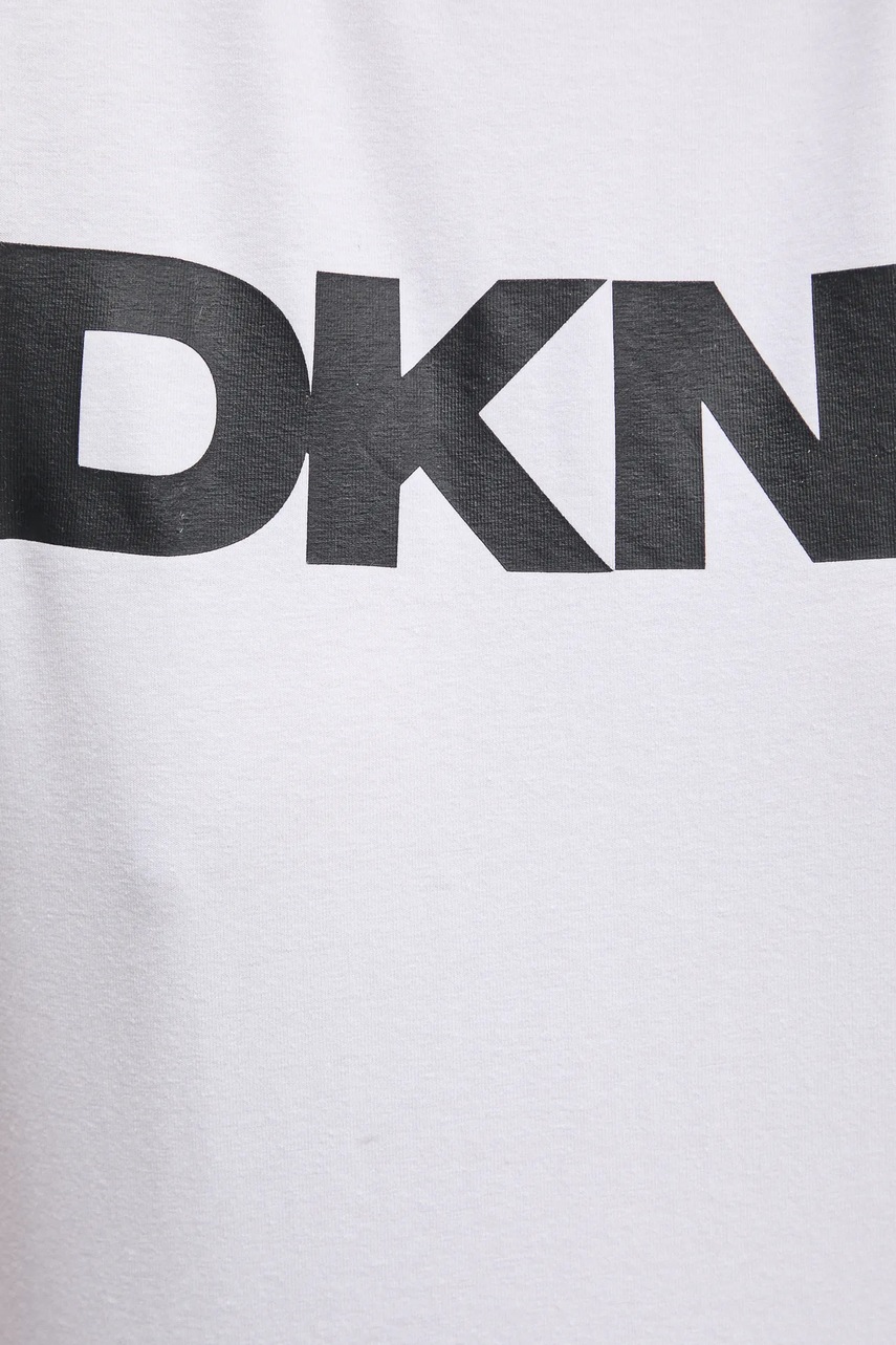 Μπλουζάκι Dkny χρώμα: άσπρο, DP5T9923 φωτογραφία
