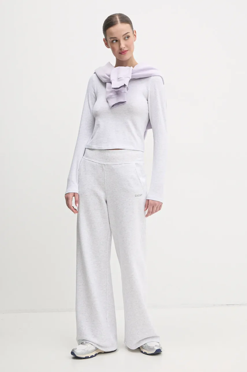 Лонгслив Dkny женский цвет серый DP5T1113 Лонгслив Dkny женский цвет серый DP5T1113