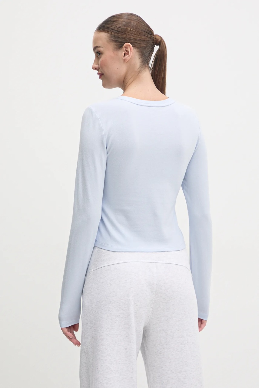 Μακρυμάνικο Dkny χρώμα: μπλε, DP5T1113 φωτογραφία