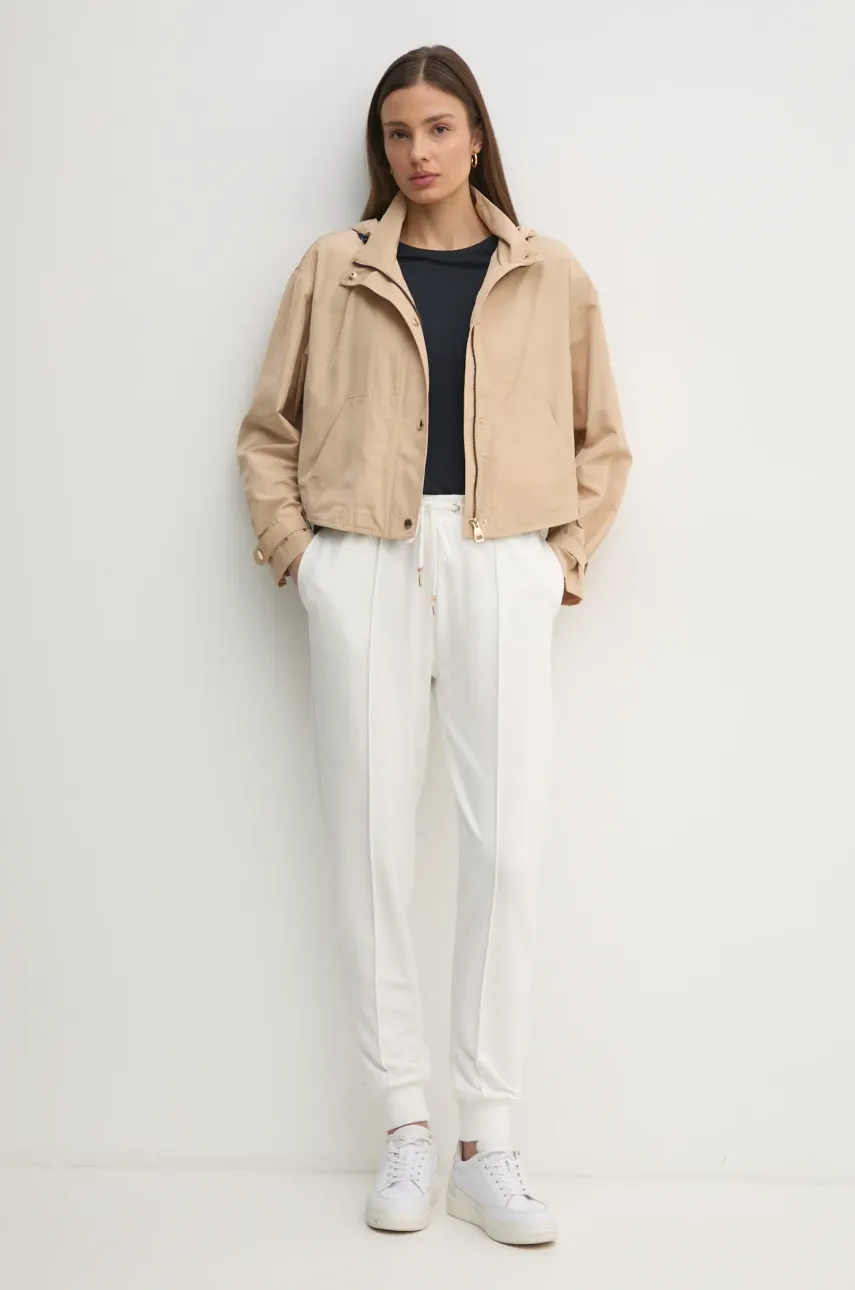 Хлопковая футболка Pepe Jeans BLOOMA женская цвет синий PL506030 Хлопковая футболка Pepe Jeans BLOOMA женская цвет синий PL506030