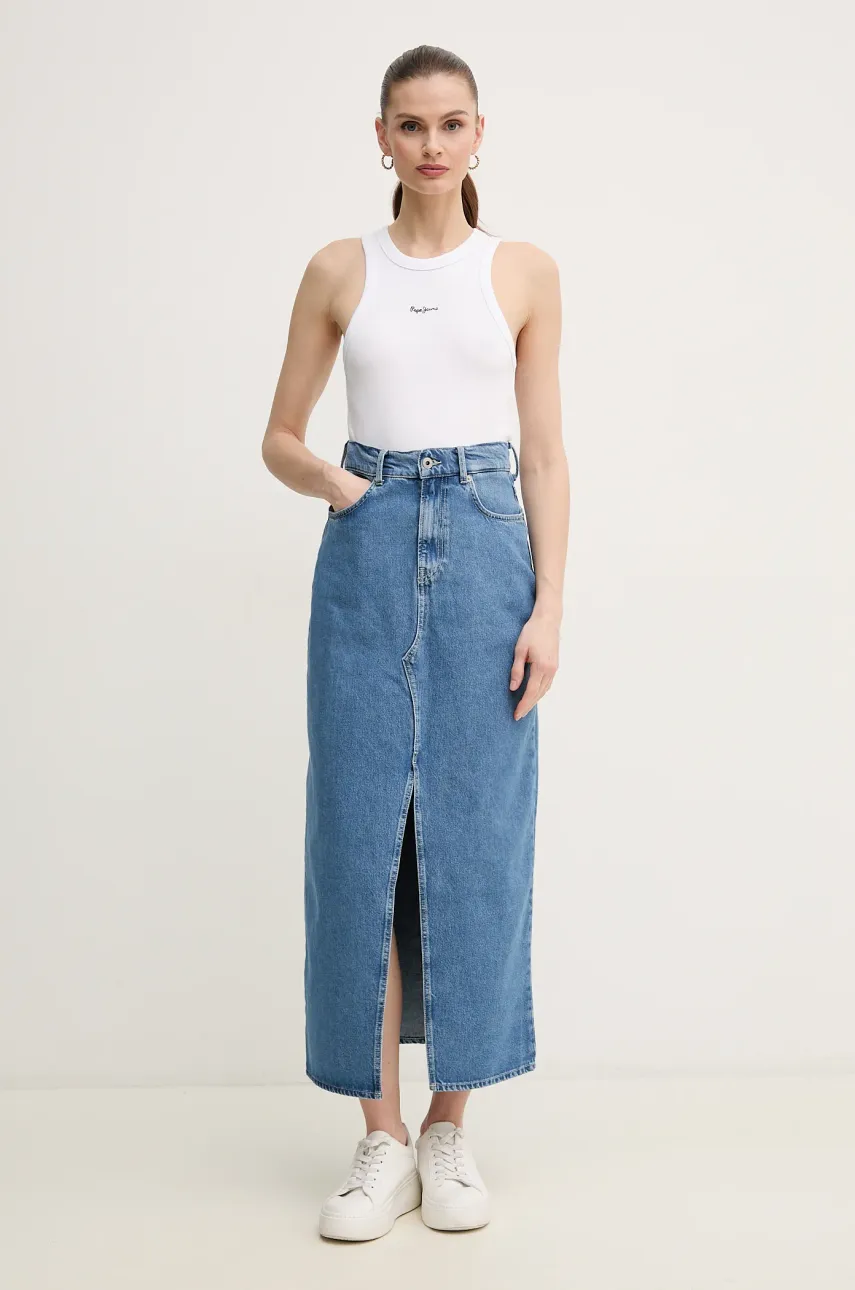 Топ Pepe Jeans MARIAN цвет белый PL506035 Топ Pepe Jeans MARIAN цвет белый PL506035