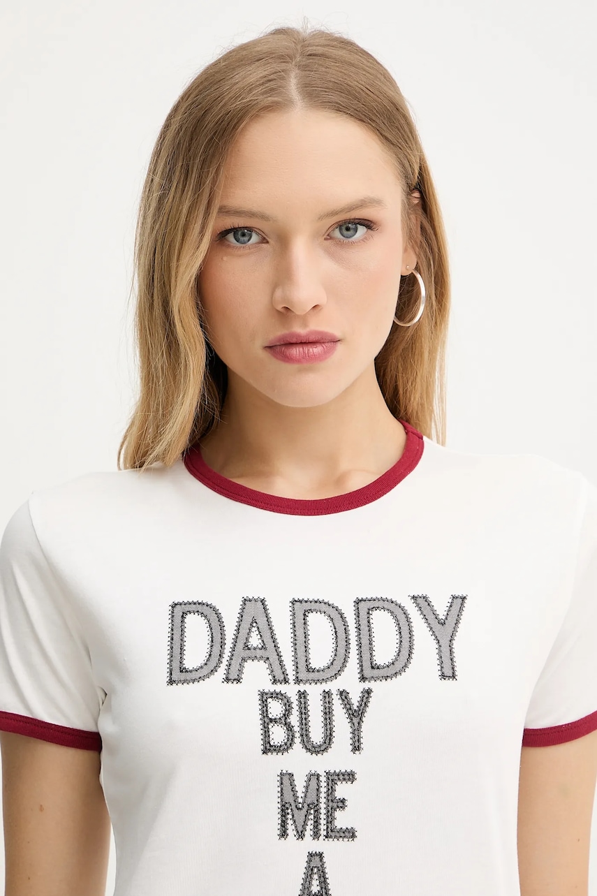 Bavlněné tričko Pinko REIMAGINE by Patrick Mcdowell