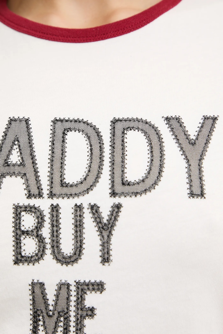 Bavlněné tričko Pinko REIMAGINE by Patrick Mcdowell