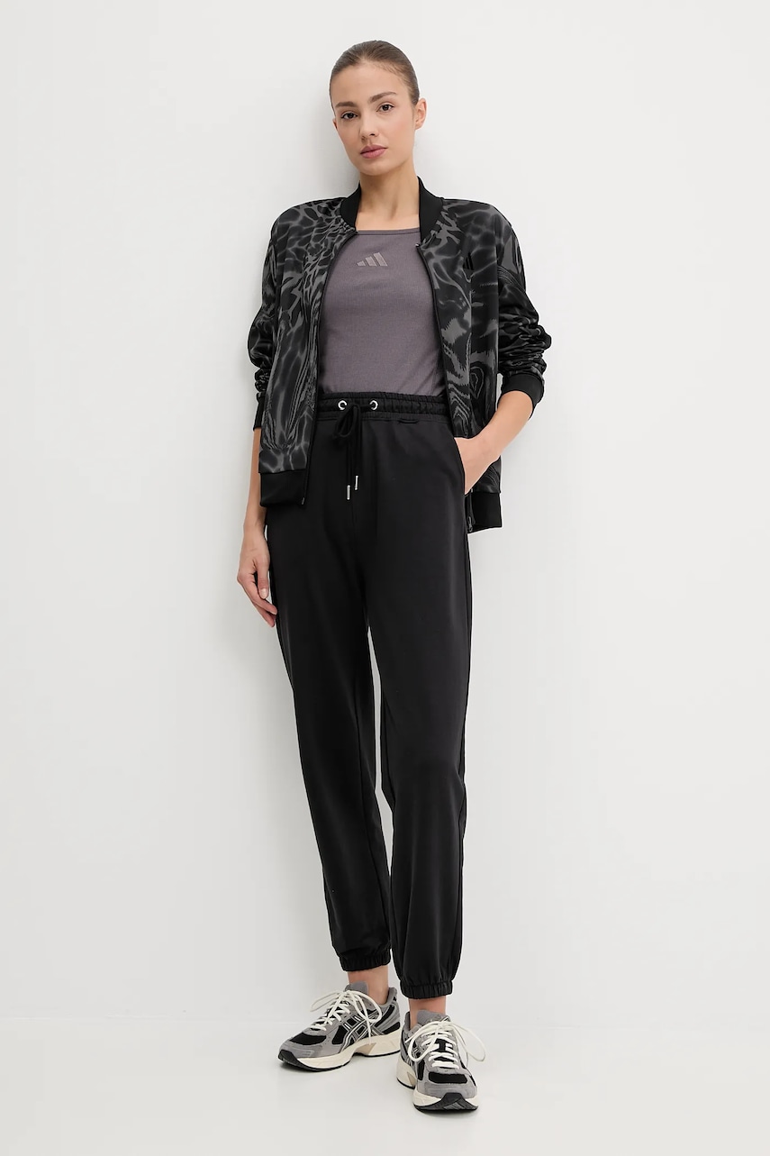 Топ adidas ALL SZN RIB цвет фиолетовый JJ1223 Топ adidas ALL SZN RIB цвет фиолетовый JJ1223