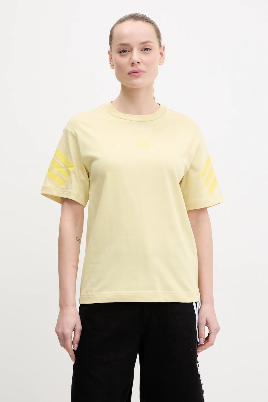 adidas tricou din bumbac Future Icons femei, JE3712