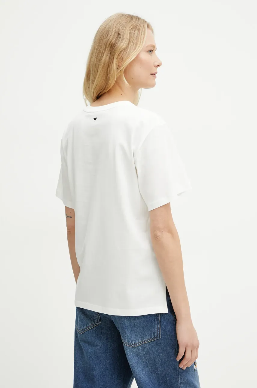 Хлопковая футболка Weekend Max Mara женская цвет белый 2515971041600 Хлопковая футболка Weekend Max Mara женская цвет белый 2515971041600
