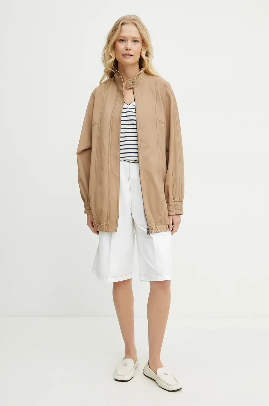 Льняная футболка Weekend Max Mara женская цвет бежевый 2515941012600 Льняная футболка Weekend Max Mara женская цвет бежевый 2515941012600