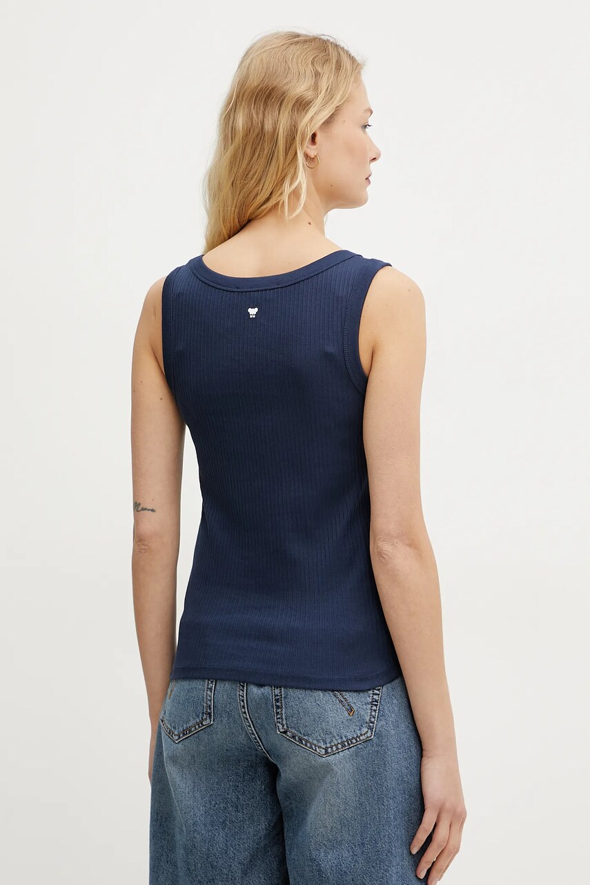 Weekend Max Mara pamut top sötétkék, 2515941022600 termék 2. képe