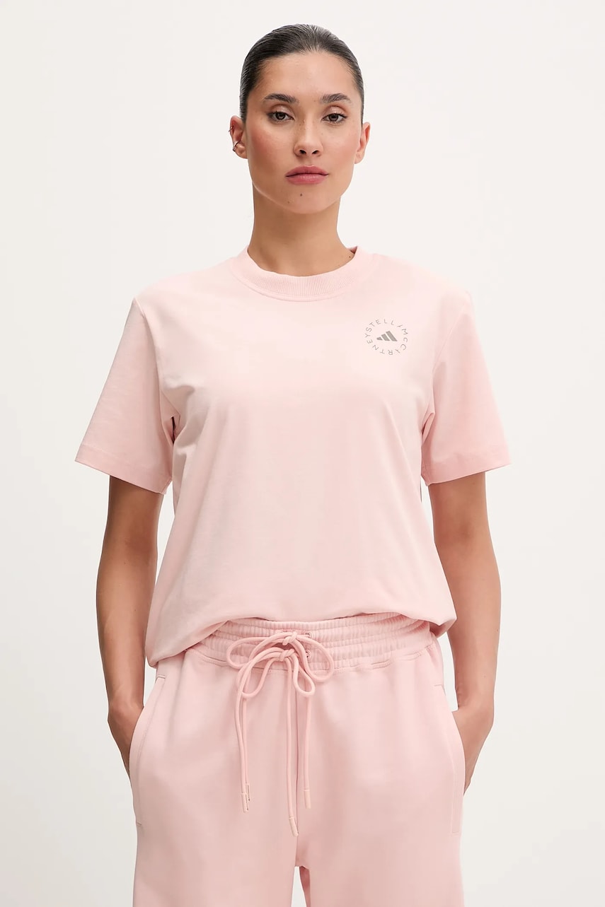 adidas by Stella McCartney tricou culoarea portocaliu, JI5163