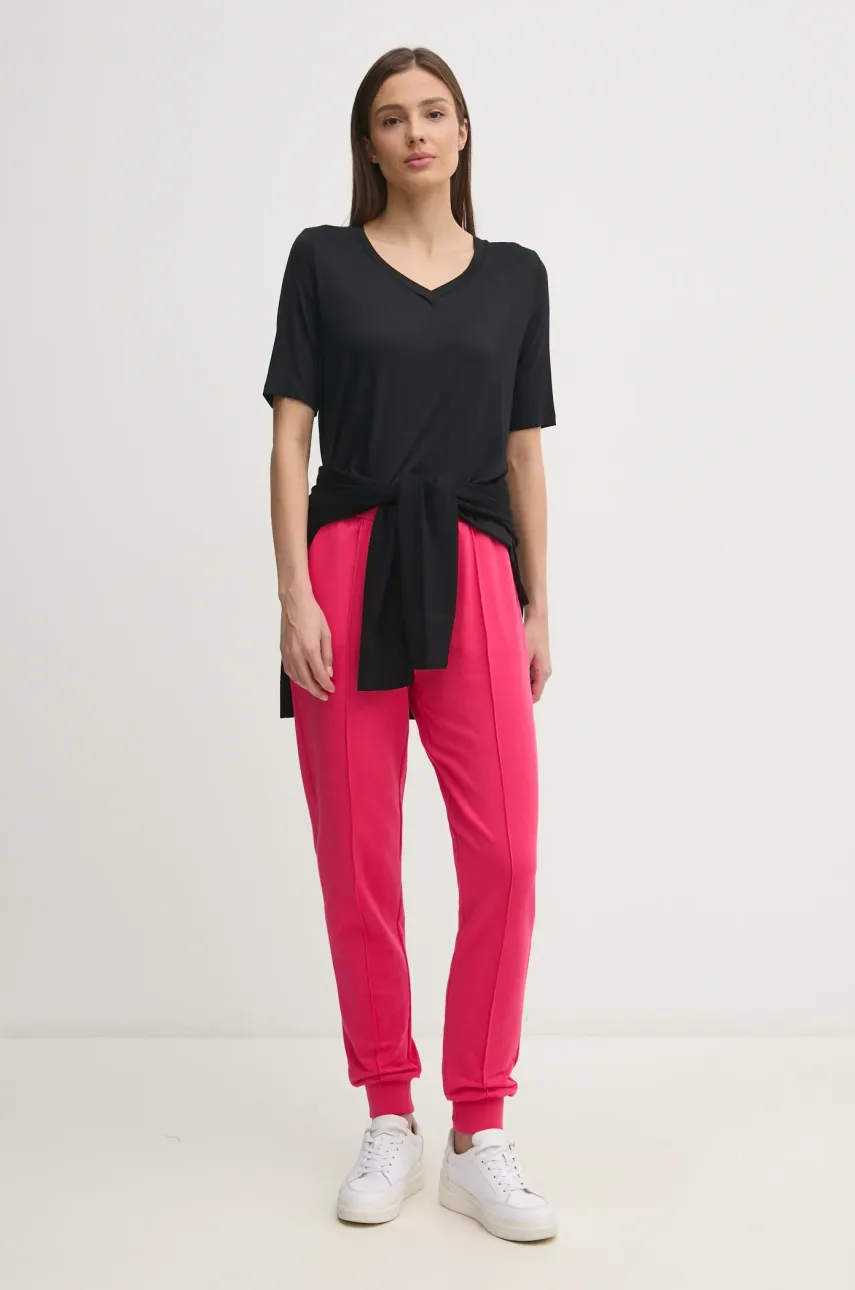 Футболка United Colors of Benetton женская цвет чёрный 3Z12D401G Футболка United Colors of Benetton женская цвет чёрный 3Z12D401G