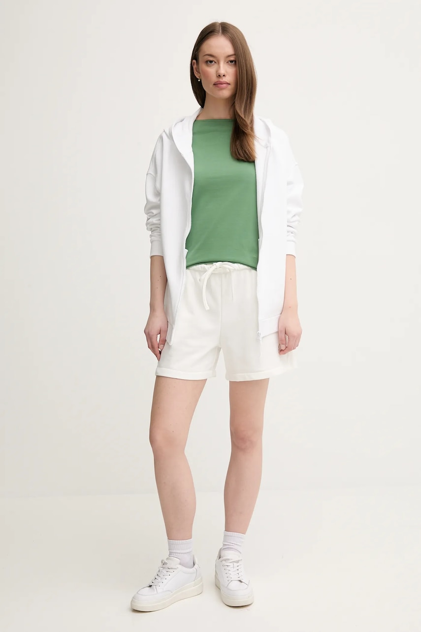 Футболка United Colors of Benetton цвет зелёный 3FJHD109K Футболка United Colors of Benetton цвет зелёный 3FJHD109K