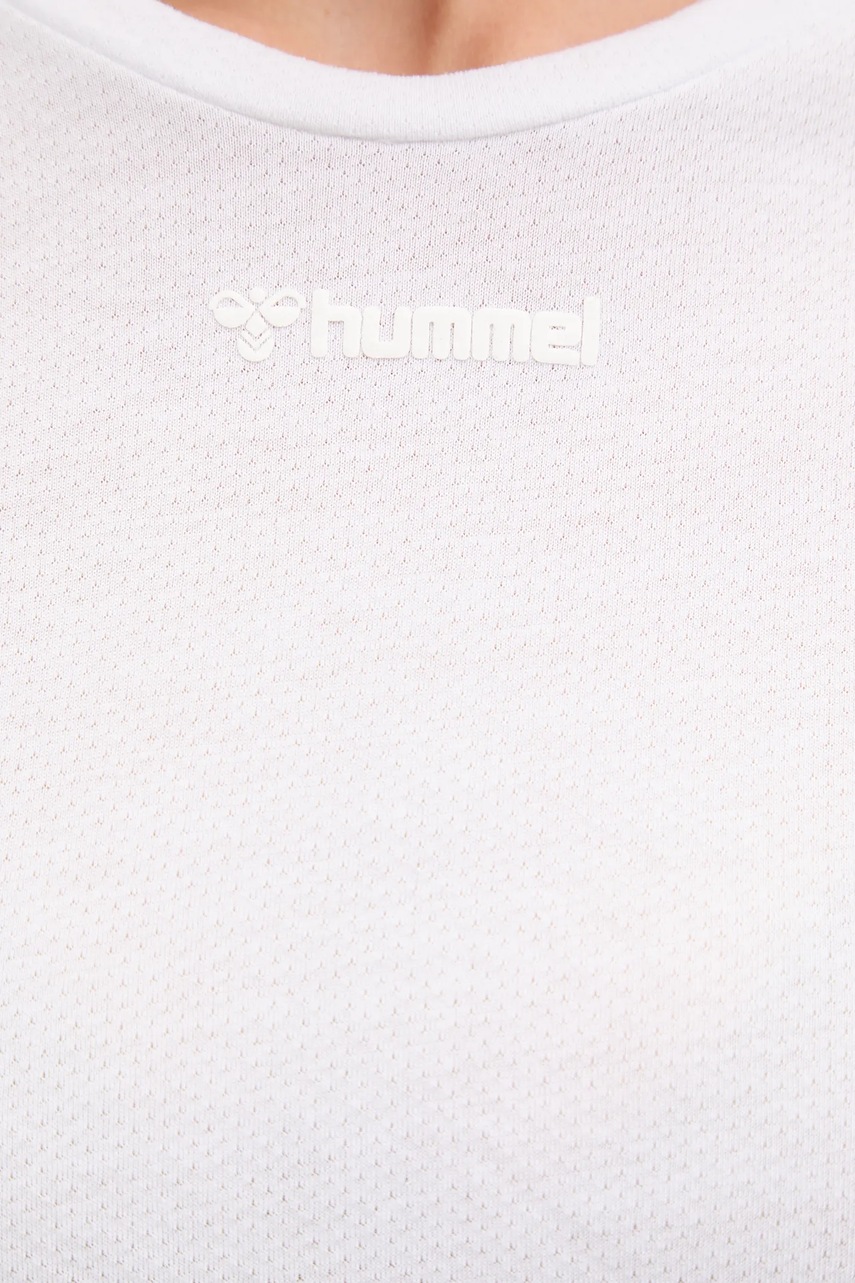 Τοπ προπόνησης Hummel χρώμα: άσπρο, 228065 φωτογραφία