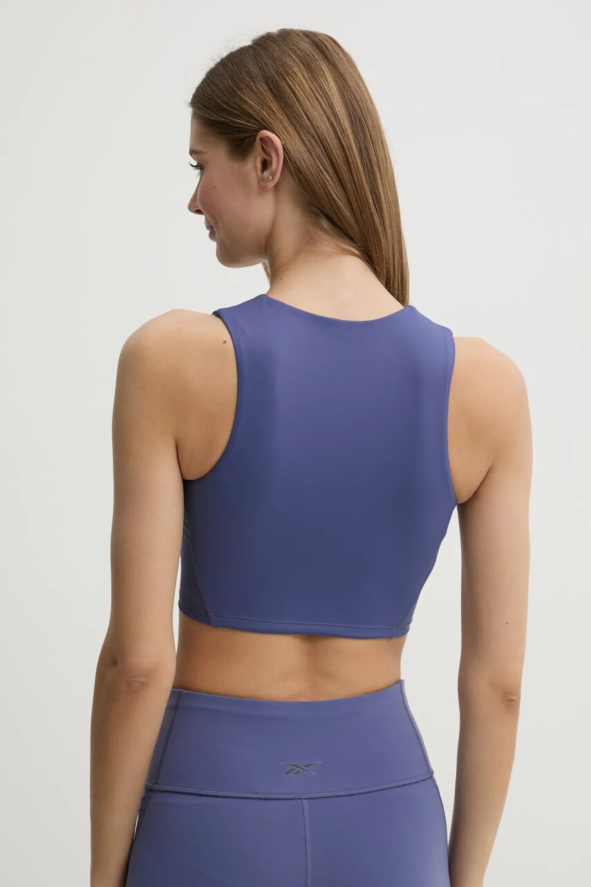 Reebok edzős felső LUX Collection lila, 100214320 termék 2. képe