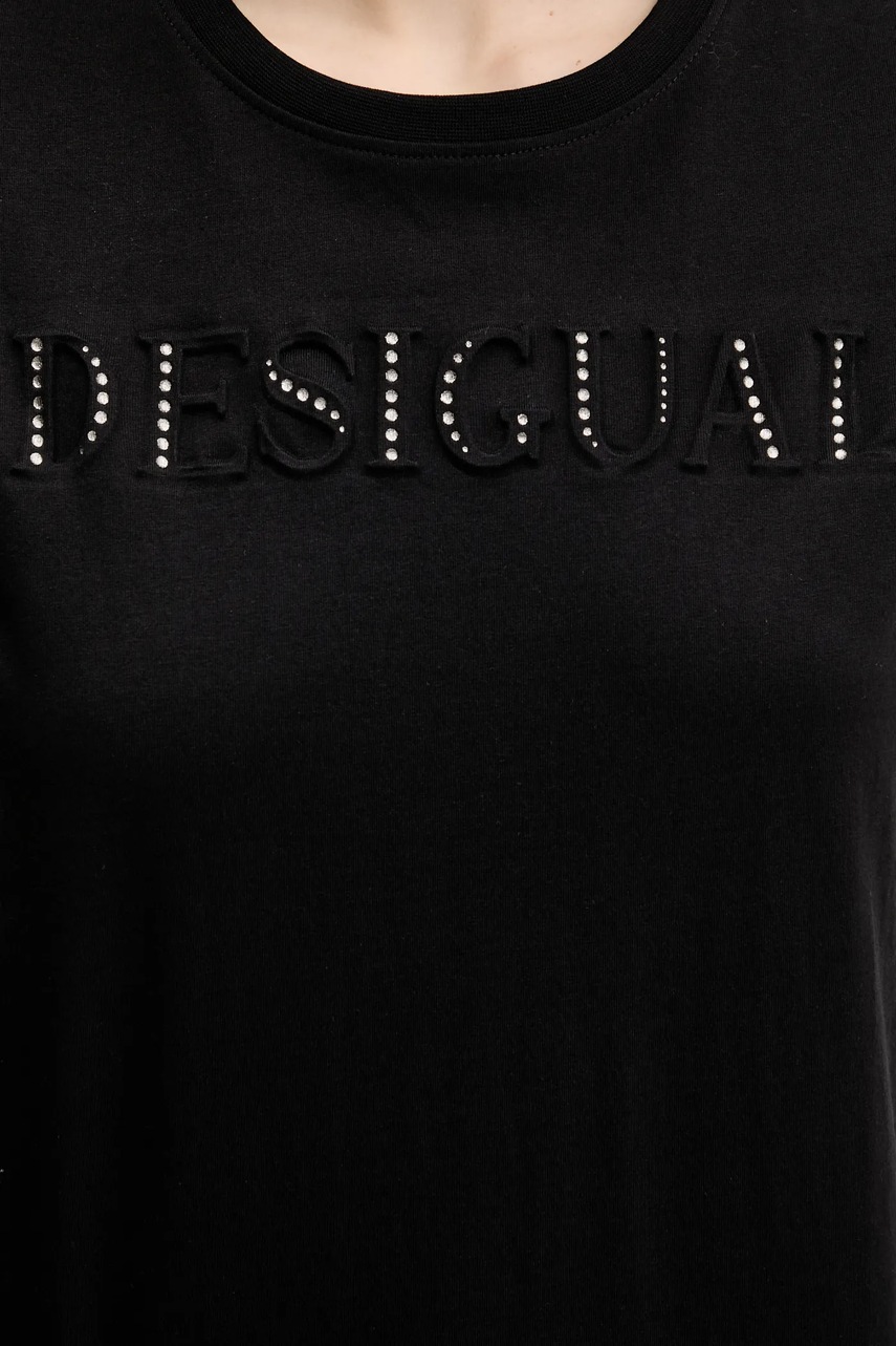 Bavlněné tričko Desigual BRANDY (obrázek 5)