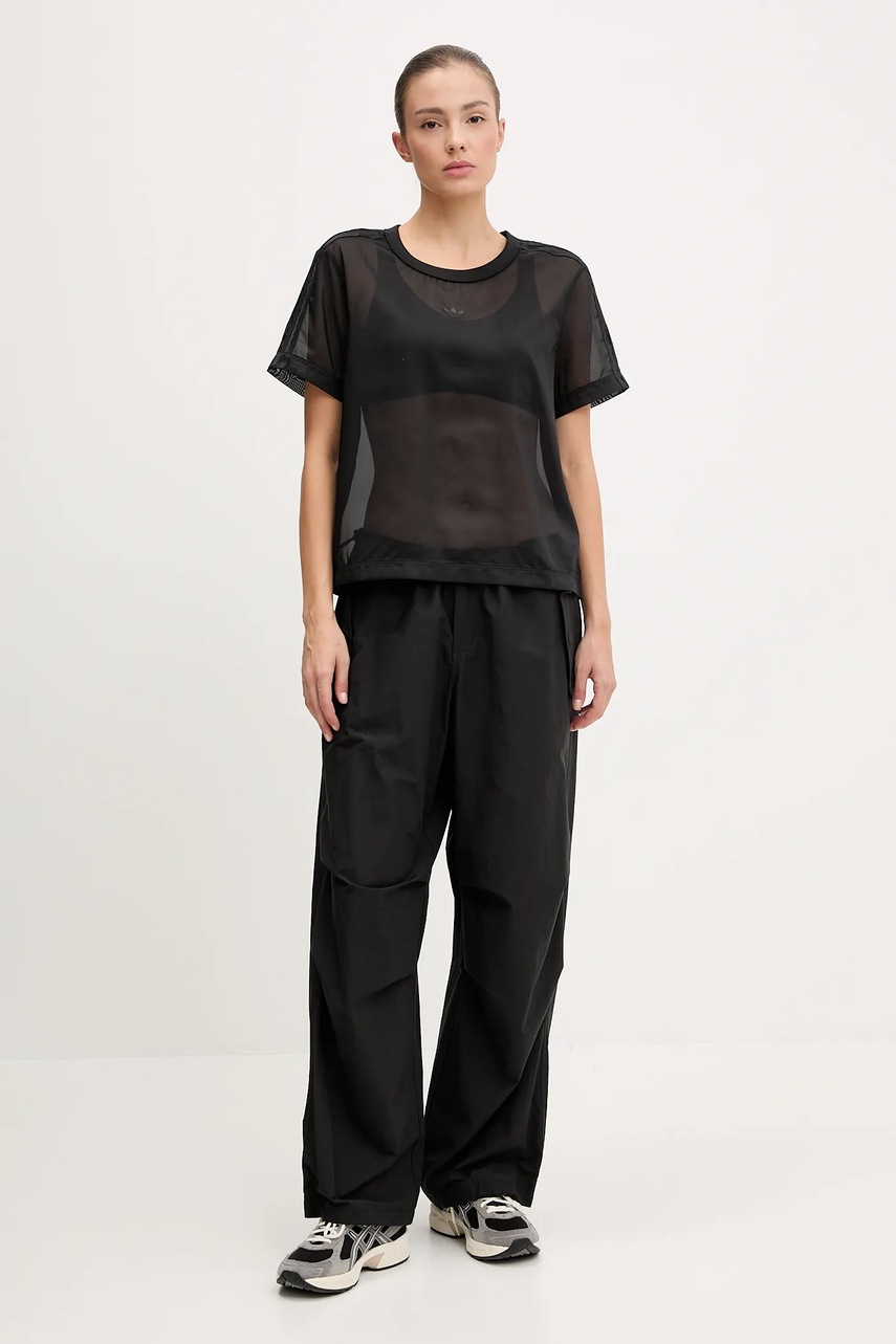 Футболка adidas Originals Adicolor цвет чёрный JN6132