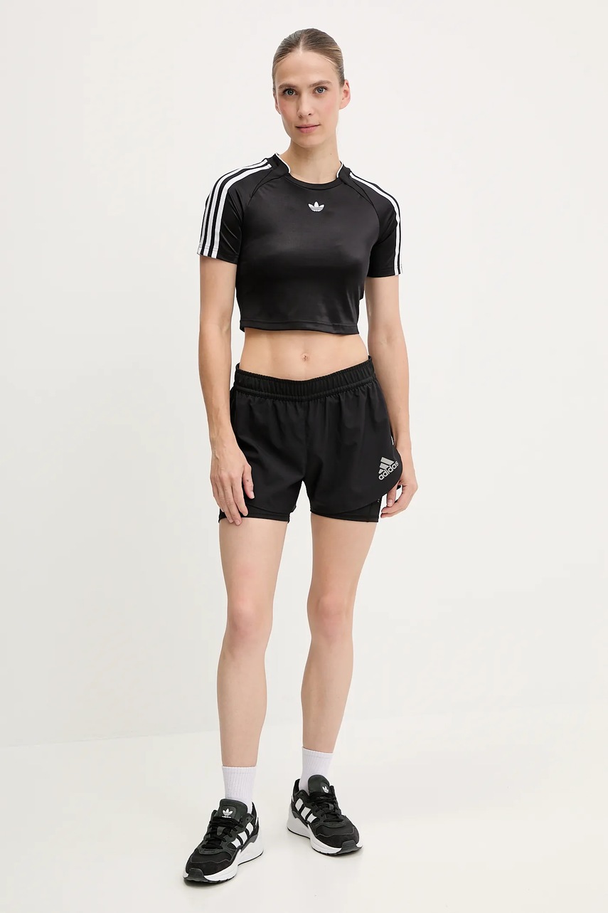 Футболка adidas Originals Teamgeist цвет чёрный JD0268 Футболка adidas Originals Teamgeist цвет чёрный JD0268
