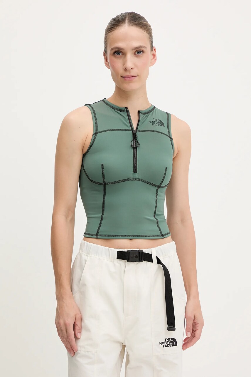 The North Face top TNF X NSE culoarea verde, NF0A8BNBHCH1