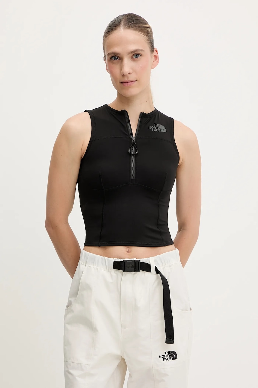 The North Face top TNF X NSE culoarea negru, NF0A8BNBJK31