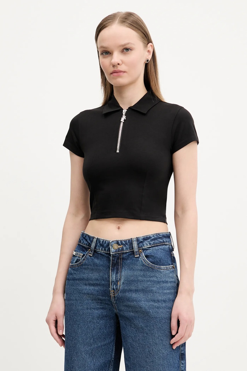 Πόλο Hugo Blue χρώμα: μαύρο, 50537426 φωτογραφία