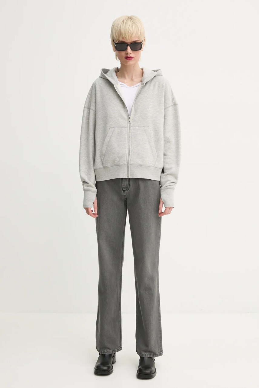 Хлопковая футболка ZADIG&VOLTAIRE женская цвет белый JWTN02612 Хлопковая футболка ZADIG&VOLTAIRE женская цвет белый JWTN02612