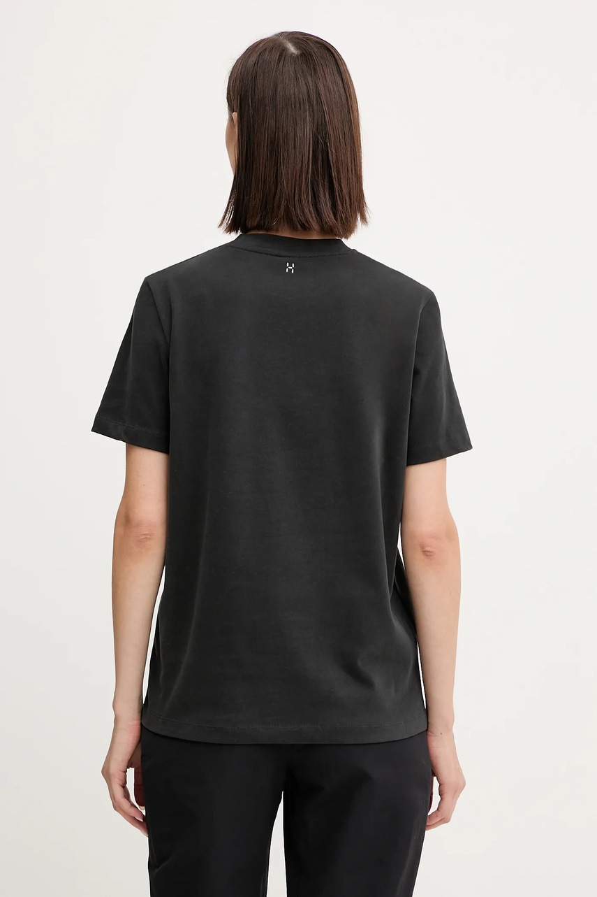 Μπλουζάκι Haglöfs χρώμα: μπεζ, 607665 φωτογραφία