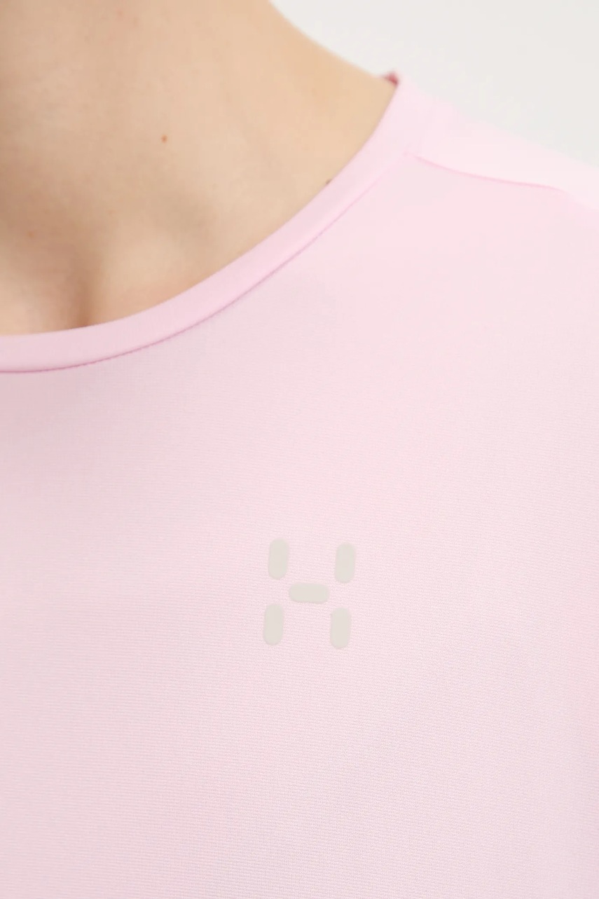 Αθλητικό μπλουζάκι Haglöfs L.I.M χρώμα: ροζ, 607859 φωτογραφία