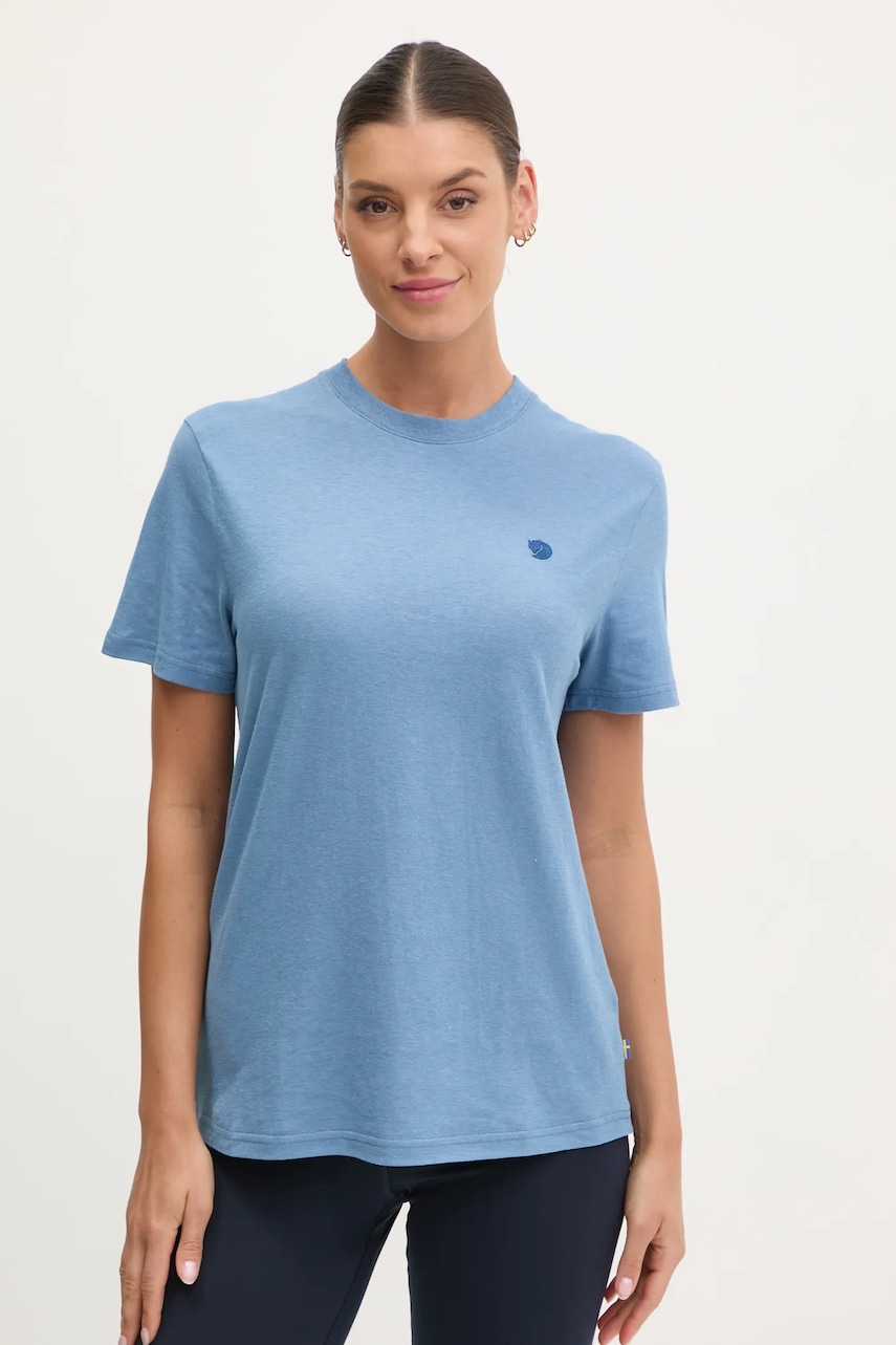 Fjallraven tricou Hemp Blend femei, F14600163