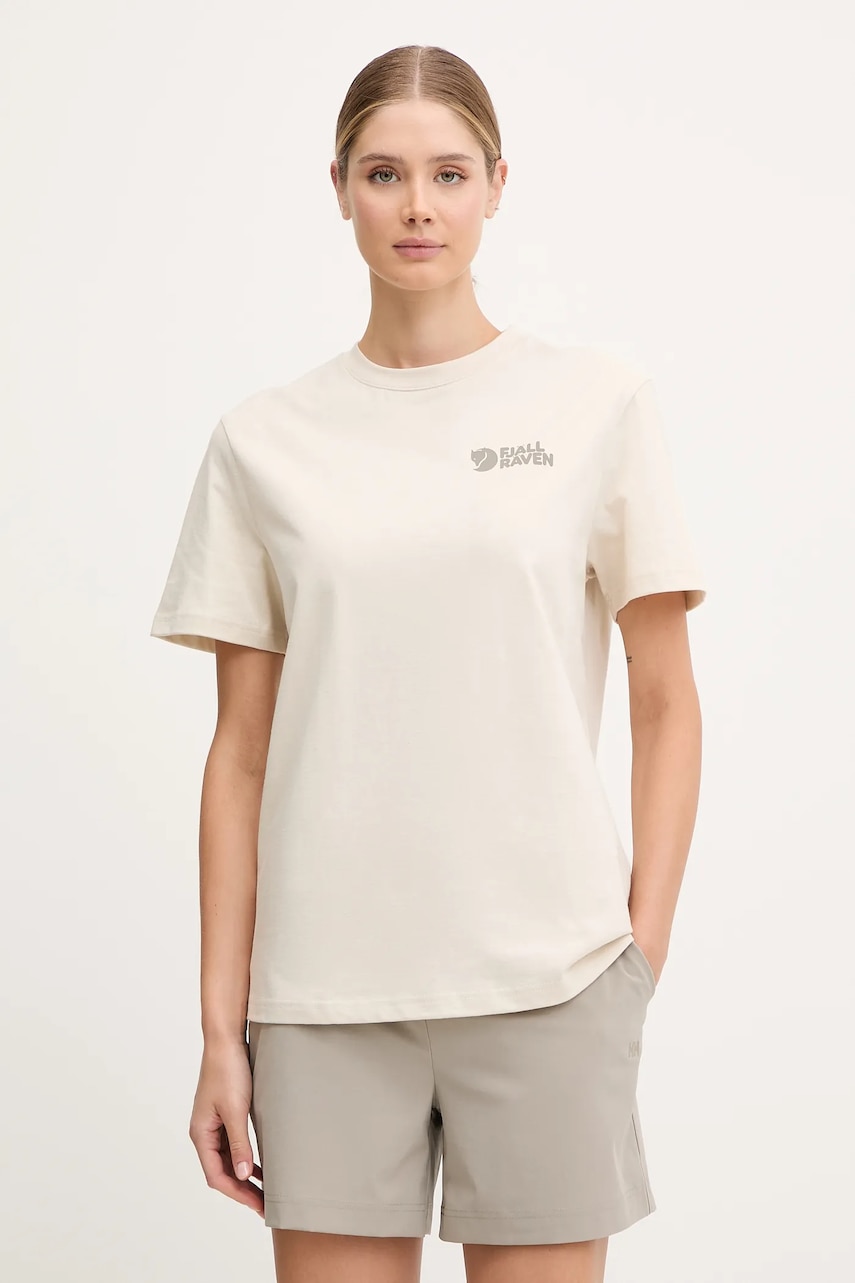 Fjallraven tricou Heavy Classic culoarea roz, F14600188