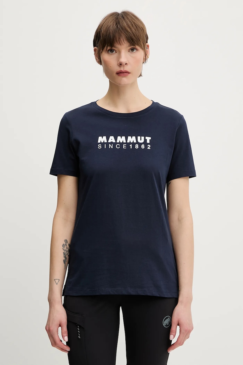 Mammut tricou sport culoarea bleumarin, 1017-03903