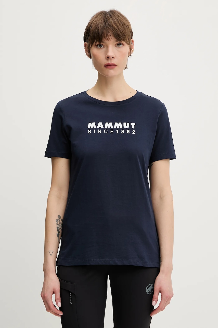 Mammut tricou sport culoarea bleumarin, 1017-03903