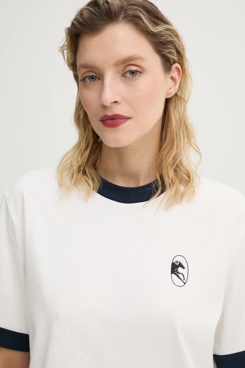 Μπλουζάκι The Sleeper χρώμα: άσπρο, SLTS08P009L φωτογραφία