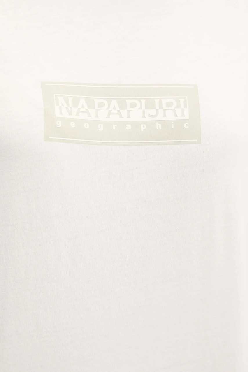 Βαμβακερό μπλουζάκι Napapijri S-Box φωτογραφία