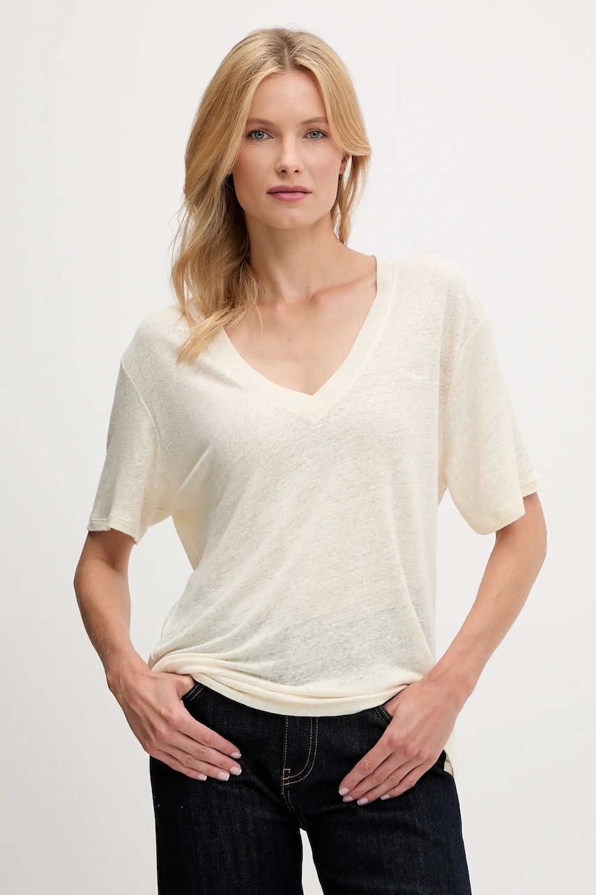 BOSS Orange tricou de in culoarea negru, 50538645